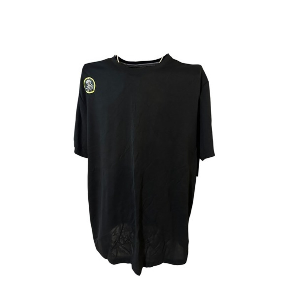 New Athletic Works Mens Black Quick Dry Tee DriWorks Moisture Wicking L 42-44